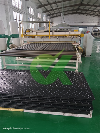 custom size bog hdpe temporary trackway sheet